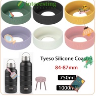 INTERESTING 1Pcs Bottle Cover, Anti Slip Protective Silicone Coaster,  Universal 84-87mm 750ml 1000m