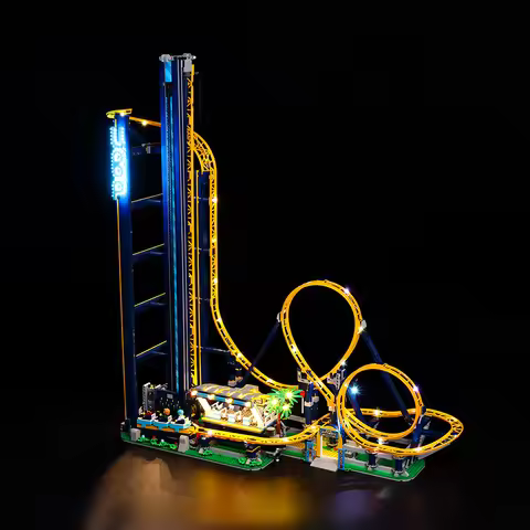 LED Light Kit Building Blocks For LEGO 10303 Roller Coaster (Only Light Kit Included)