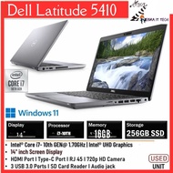 Dell Latitude 5410 Intel Core i7-10thGen, 14"in FHD Windows 11Pro 64Bit