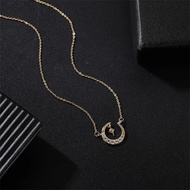 [ COD ] Kalung Titanium Anti Karat / Kalung Wanita Plus Liontin / Perhiasan Aksesoris Wanita / Kalun