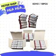 HUAHUA KOYO BEARING BOX/10PC CHAT US TO SELECT 2RS/CM TO AVOID WRONG ORDER BUY 10BOX GOT FREE GREASE