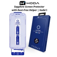 Hoda Sapphire Solid Tempered Glass Ultra Thin Anti-Scratch Support Frame for Iphone 17 Pro Max 16 15