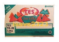 [HALAL] Tes Tortilla Chips (2kg) - Corn Barbeque / Chili Balado