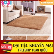 Long fur carpet for living room 1m6x2m (choose color)
