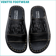 Ventto Footwear Marikina Sandals for Men and Marikina Leather Slippers for Men Gawang Marikina Nakta