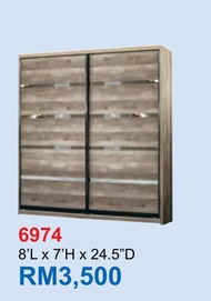 (8X6.5) and 8x7 x 8x8 & 8x9ft SLIDING DOOR WARDROBE( AntyJump Door)