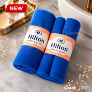 Hilton Premium Towel - Exceptional Water-Absorbent Towel in Two Sizes (70x140cm & 100x150cm), Soft a