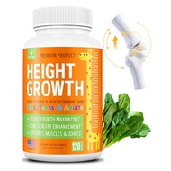 Height Growth Supplements - Natural Height Supplements Teen Vitamins - Natural Height Growth, Bone D