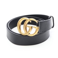 【二手】Gucci GG Marmont 414516 男士真皮皮帶 - 二手 B