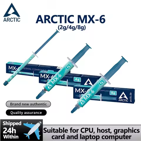 ARCTIC MX-6 (2g/4g/8g) Ultimate Performance Thermal Paste for CPU, Graphics Cards, laptops, Very hig