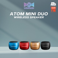 Vinnfier Atom Mini Duo Bluetooth Portable Speaker with Wireless Stereo Pairing