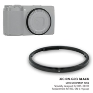 JJC GN-1 Metal Decoration Ring for RICOH GR3Colorful Lens Ring Dedicated for Ricoh GR III Replace Ri