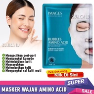 PUTIH Face Mask Images Bubbles Amino Acid Glowing And White - Face Mask - Organic Mask - Face Mask - Blackhead Mask