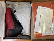 Nike Air Jordan 12 Retro BG 2016 黑紅 5.5Y 38