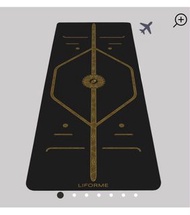 Liforme Black & Gold Travel Yoga Mat 旅行瑜伽墊 全新