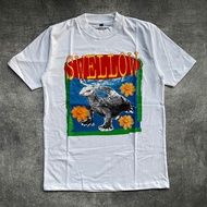 SWELLOW T-shirt - BAWAK WHITE Cotton combed 24s Unisex