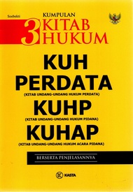 Kumpulan 3 Kitab Hukum KUH Perdata. KUHP KUHP