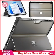 Microsoft Surface Pro 7 Plus/pro 7/Pro 6/Pro 5 /Pro 4เคสที่ทนทานแผ่นครอบแป้นพิมพ์ทนทานพร้อมการเข้าถึ