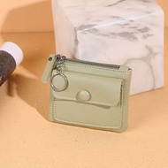 Ladies Short Zipper Wallet Female Small Student Mini Coin Purse Small Bag Coin Ladies Short Zipper W