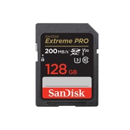 SanDisk SD Card Extreme PRO 32G 64G 128G 256G SDHC SDXC UHS-I C10 100M/s-200MB/s U3 Memory Card Support V30 4K for Camera/DV/SLR