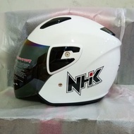 helm.nhk r seven solid original - putih m