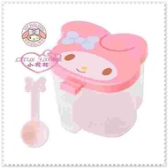 小花花日本精品♥ Hello Kitty 美樂蒂 調味料罐子調味罐 調味盒 附湯匙 粉玫瑰89928004