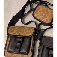 C2600 C2388 C2601 Coach CHARTER Series Men Shoulder Messenger Combo Pack