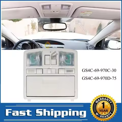 For Mazda CX9 Overhead Sunroof Switch Console Reading Light Sunglass Storage Car Accessories GS4C-69