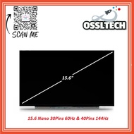 MSI GF63 THIN 10SC SERIES / ASUS TUF FX506LH / HP VICTUS 15-FB0032AX  15.6 Nano 30pins 60Hz 40pins 1