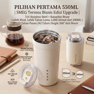 Original Smeg Tumbler Mug Cup 550ml 18OZ 240ml Cute Coffee Enamel Tea Poci Premium Capacity Presiden