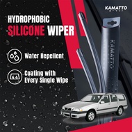 Kamatto Wiper Volvo V70 2000-2004 Hydrophobic Silicone Water Repelling Coating