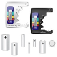 Digital Battery Tester C D N AA AAA 9V 1.5V Button Cell Battery Capacity Check Detector LCD Display 