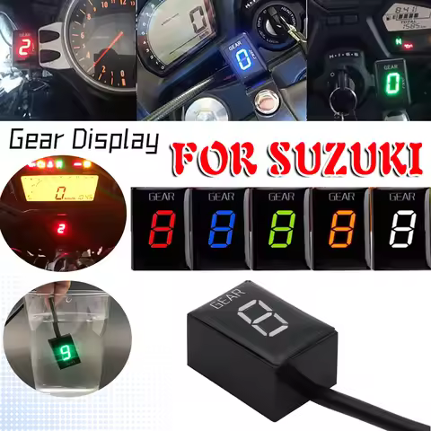Motorcycle Accessories For Suzuki GSX600F GSX 600F GSX 600 F Katana 1998-2006 LED 1-6 Gear Indicator