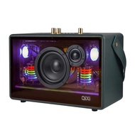 ลำโพงบลูทูธ รุ่น SK-2066A รองรับ AUX TF USBแถมไมค์ลอย 2ตัว ตู้โปร่งใส เสียงเบสแนน  มีสายสะพาย คุณภาพ