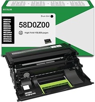 58D0Z00 Imaging Unit Compatible 58D0Z00 Black Imaging Unit Replacement for Lexmark MS821dn MS821n MS