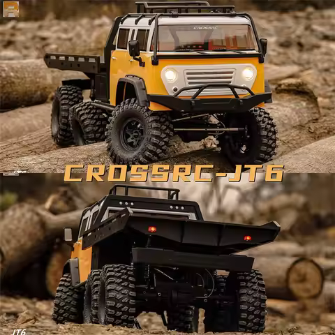 CROSSRC EMO JT6 Climbing Car Off-road Trailer RC Remote Control Electric Model Car Flat-panel 6WD Wi