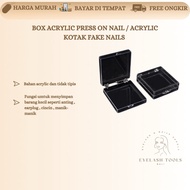 Acrylic PRESS-ON Nail Box / Acrylic FAKE NAILS Box / Nail Art Acrylic Box Nail GEL Nail Art