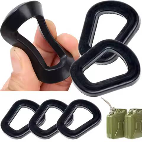 Jerry Can Gaskets Black Universal Oil Tank Sealing Ring for Sealey Jerry Cans Seal Fuel Cans Rubber 