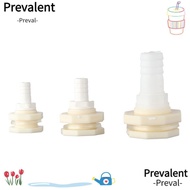 PREVALENT 4Pcs Bulkhead Fitting, 12mm 16mm 27mm Barbed ABS Bulkhead Fitting Adapter, G1/2 G3/4 G1 Fe