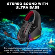VINNFIER TOROS 7 FON KEPALA HEADPHONE WIRED GAMING HEADPHONE OVEREAR 3.5MM HEADPHONE PRO LEVEL PERFO