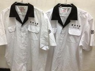 南台灣 2件 大尺碼 精誠中學制服上衣 二手制服 二手學生制服 台灣學生制服 男學生襯衫