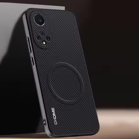 For Honor 50 Case Luxury Car Magnetic Holder Phone Case For Honor 50 5G Honor50 Silicone Shockproof 