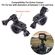 For Hero11 10 9 8 7 SJCAM Camera Accessories 360 Degree Rotation Bicycle Motorcycle Handlebar Mount 