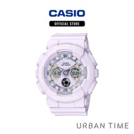 Casio BABY-G Purple Resin Bracelet Analog-Digital Watch GNY-BA-130WP-6ADR