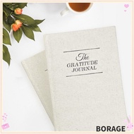 BORAG Gratitude Journal Target Stationery Punching Schedule Hand Book Write Five Minute Diary