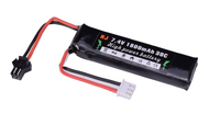 HJ 11.1V 1800mAh Li-ion battery for Electric Toys water bullet Gun 11.1 v 1800 mah gel  blaster airsoft