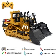 Mainan Mobil Remot Kontrol RC Truk Buldoser Bulldozer Bersuara 9CH
