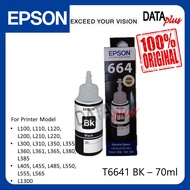 Epson 664 T664 Ink (Genuine) Black Cyan Magenta Yellow T6641 T6642 T6643 T6644