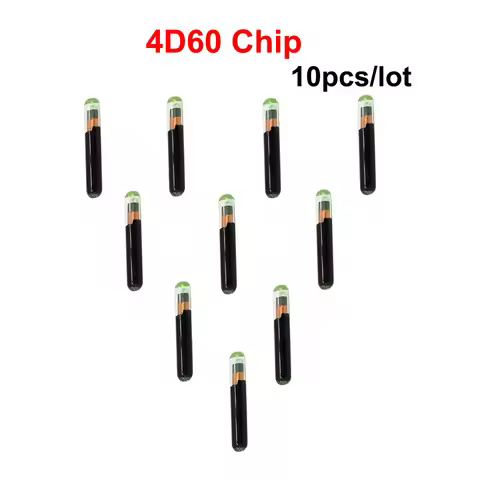 10pcs/lot 4D60 Chip 4D 60 ID60 Big Glass Chips Car Key Chip For Ford Connect Fiesta Focus Ka Mondeo 