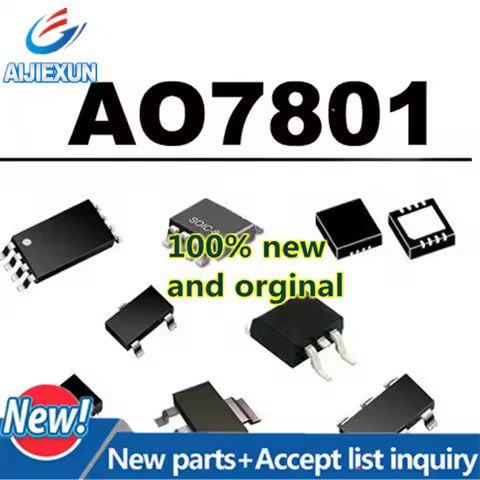 20Pcs 100% New and original A07801 AO7801 SOT363 MOS Dual P-Channel Enhancement Mode Field Effect Tr